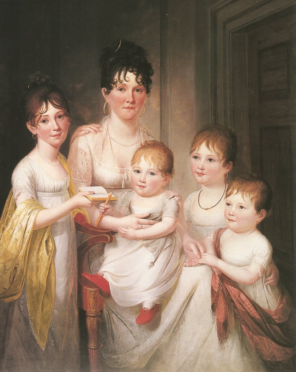 Madame Dubocq a její děti od James the Elder Peale