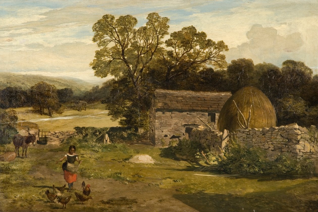 Krajina s farmou od James Peel