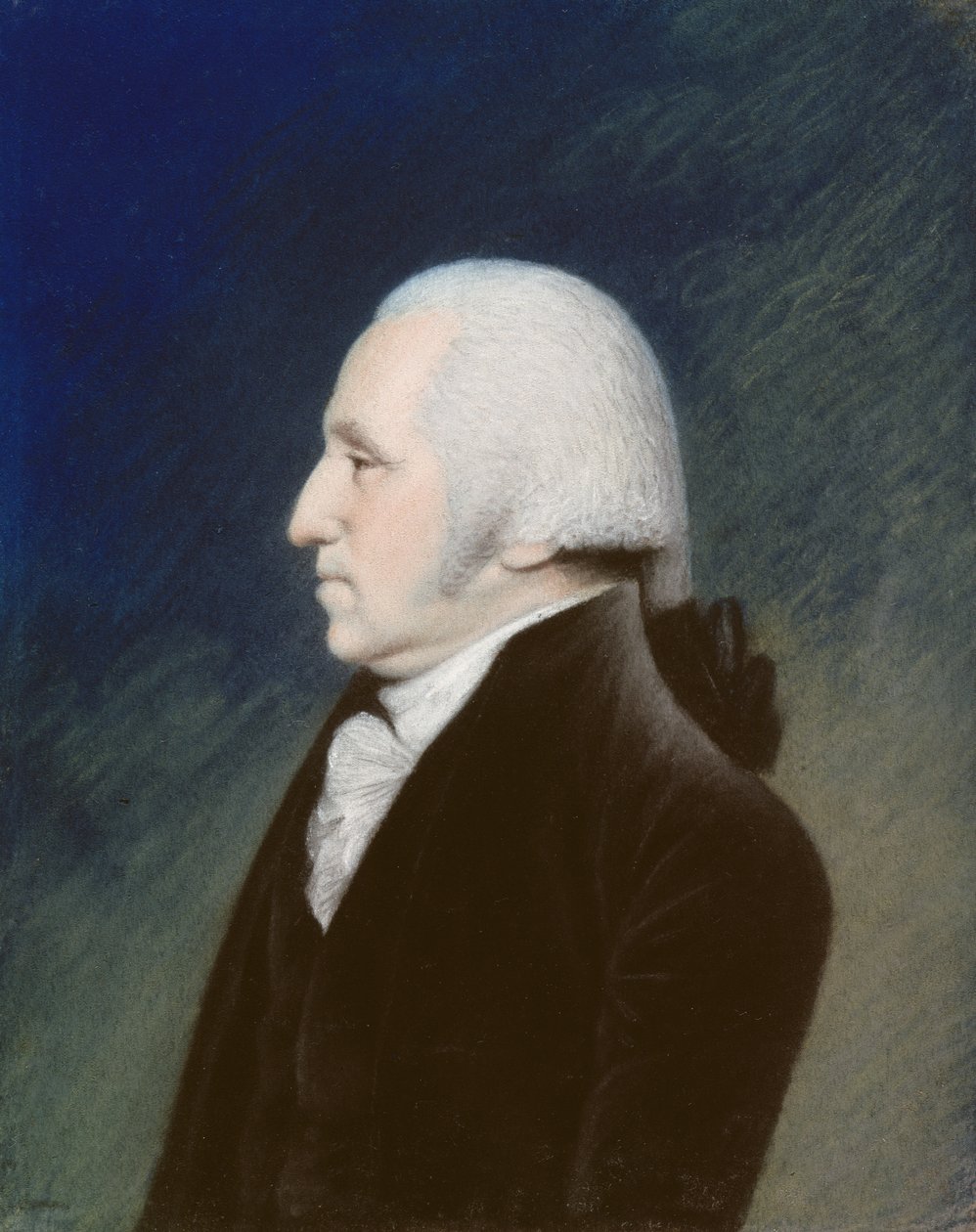 George Washington, 1795 (pastel na papíře) od James Sharples