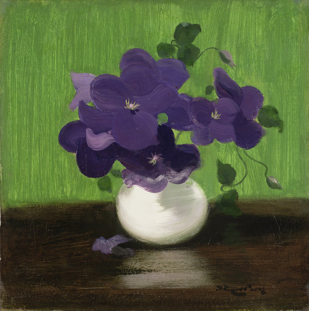 Fialky, kolem roku 1900 od James Stuart Park