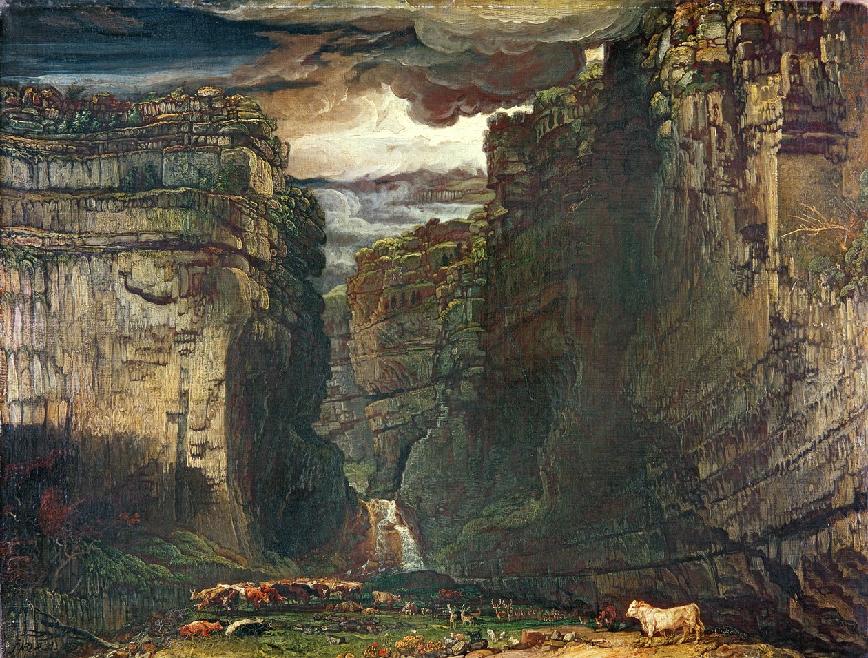 Gordale Scar, 1813 od James Ward