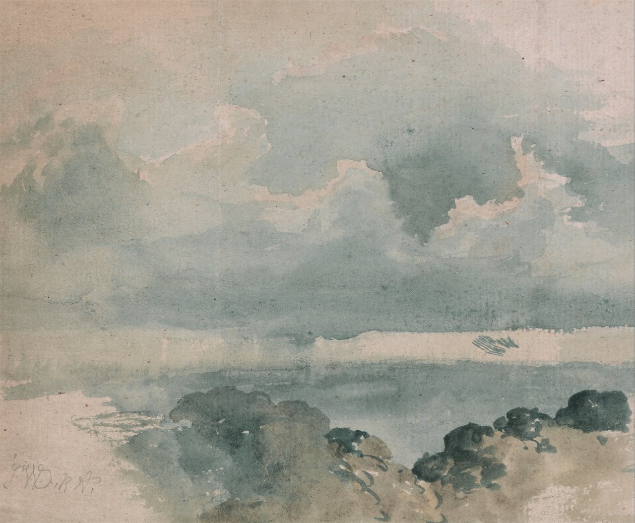 Sky Study od James Ward