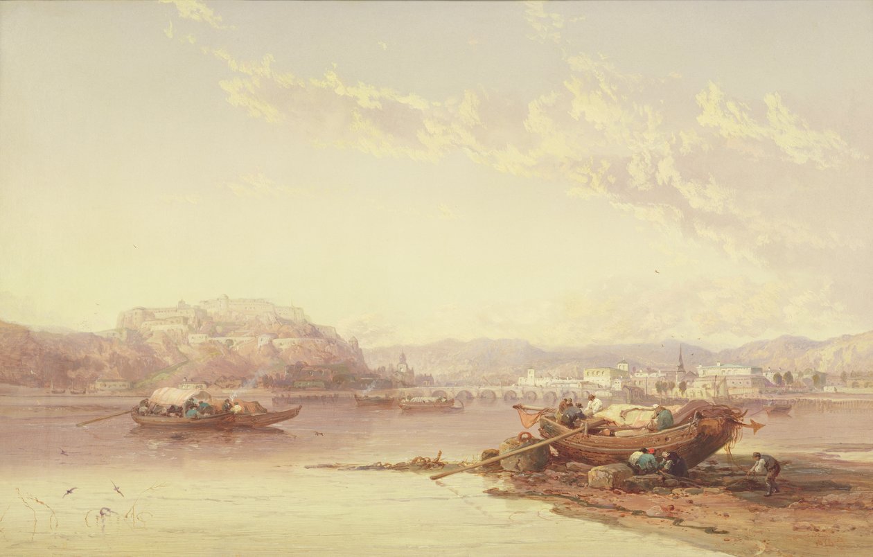 Namur, Belgie, 19. století od James Webb