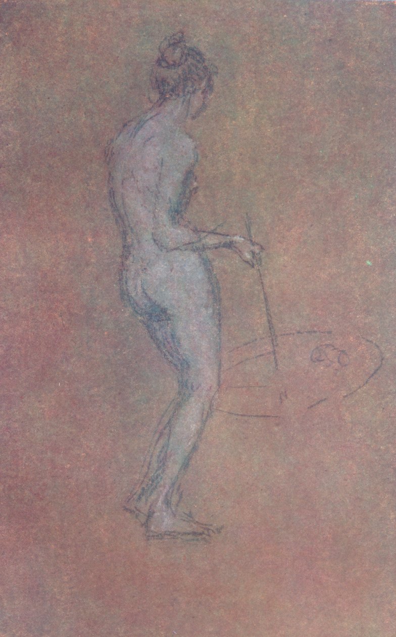 A Nude Study, c1864, 1904 od James Abbott McNeill Whistler