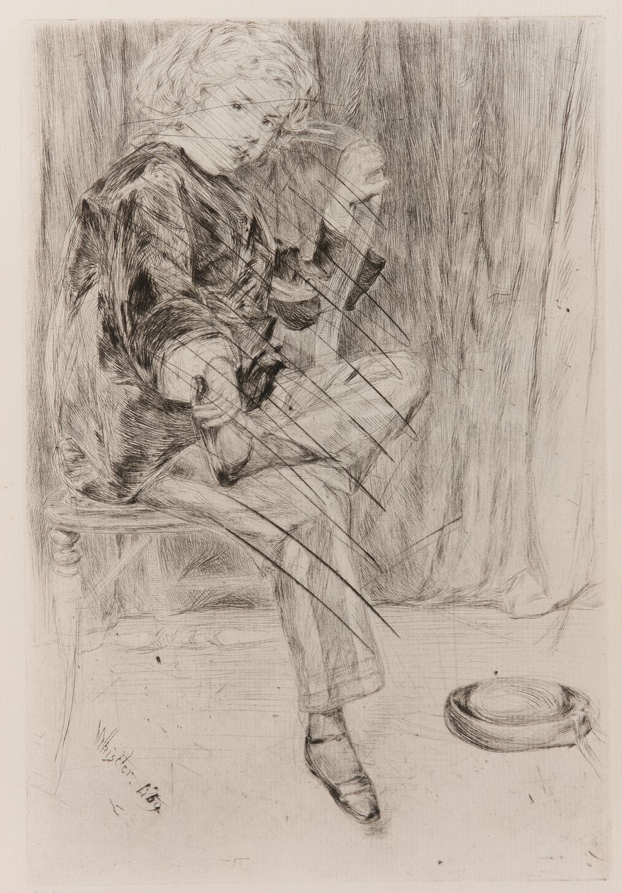 Arthur Haden, 1859. od James Abbott McNeill Whistler