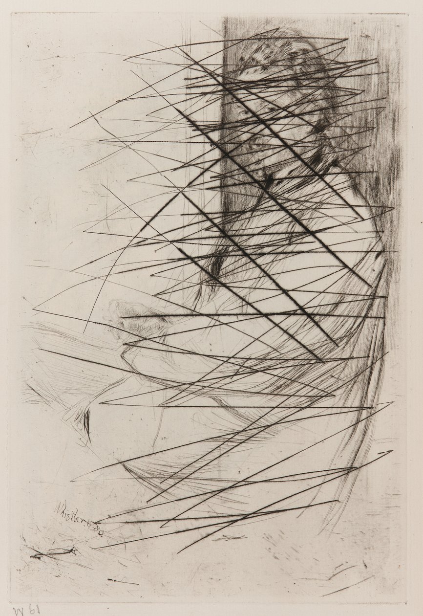 Axenfeld, 1860. od James Abbott McNeill Whistler