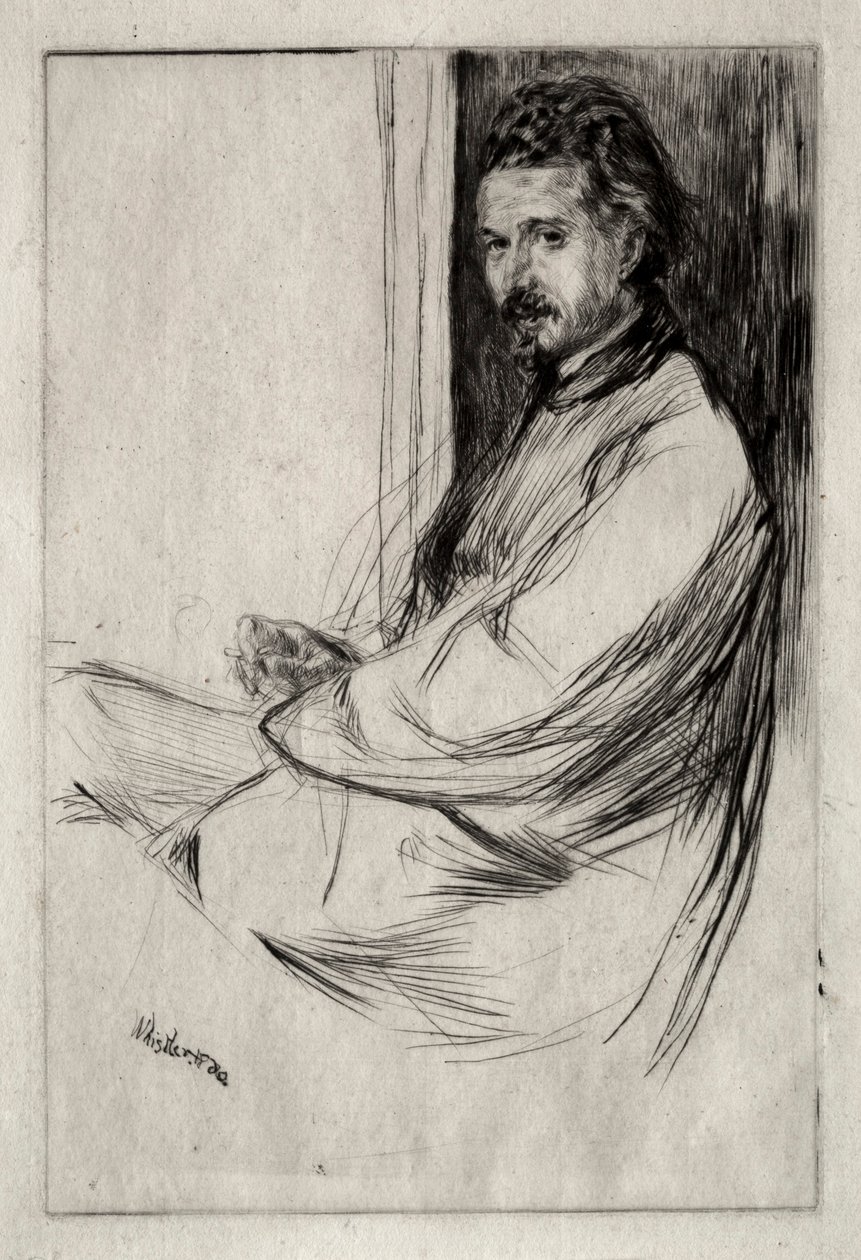 Axenfeld, 1860. od James Abbott McNeill Whistler