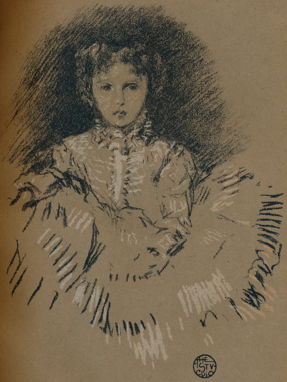 Baby Leyland, 1895 1903-1904. od James Abbott McNeill Whistler