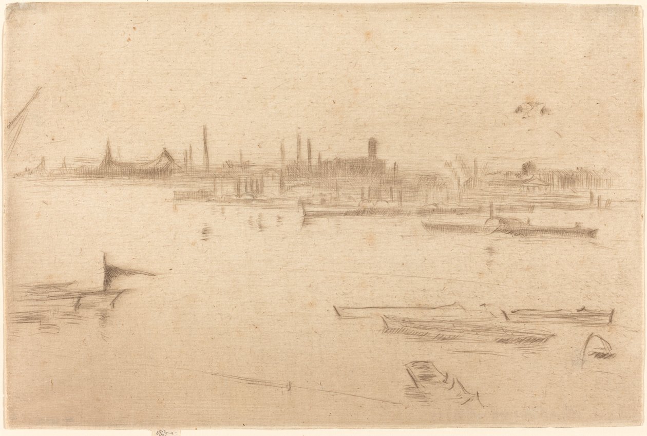 Battersea: Úsvit, 1875. od James Abbott McNeill Whistler
