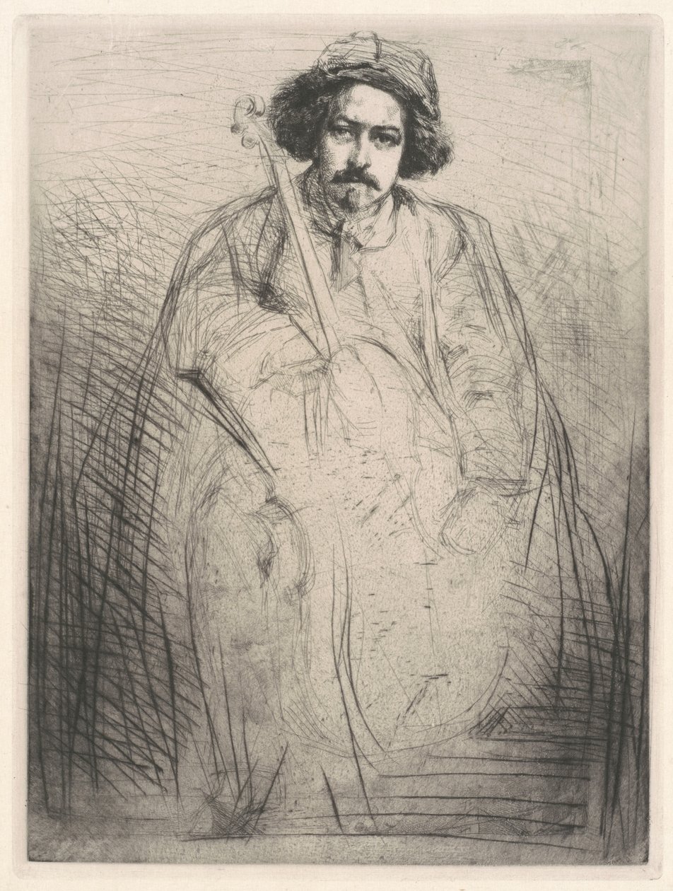 Becquet, 1871. od James Abbott McNeill Whistler