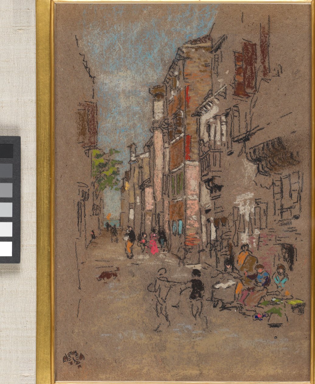 Za Arsenalem od James Abbott McNeill Whistler
