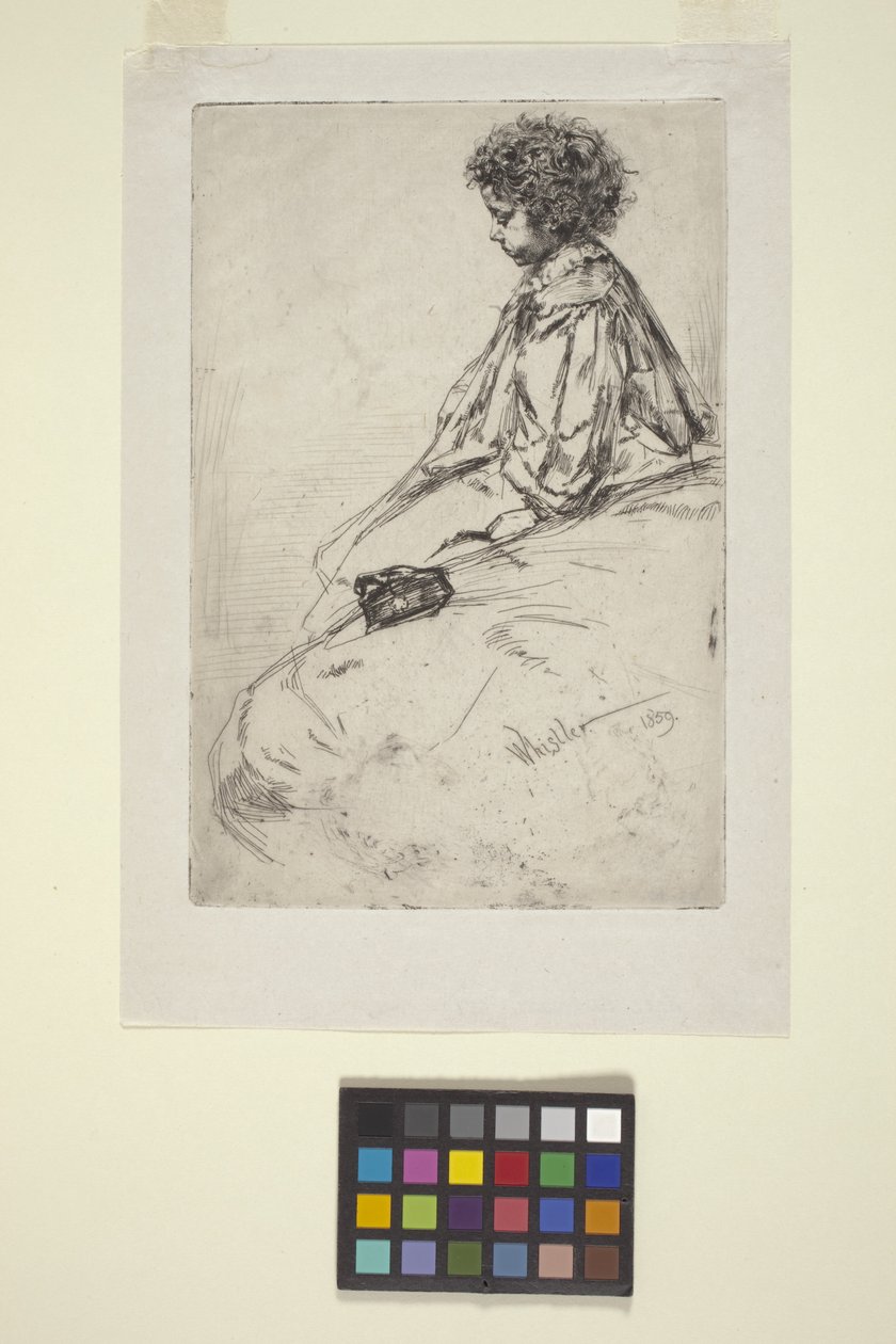 Bibi Lalouette (lept) od James Abbott McNeill Whistler