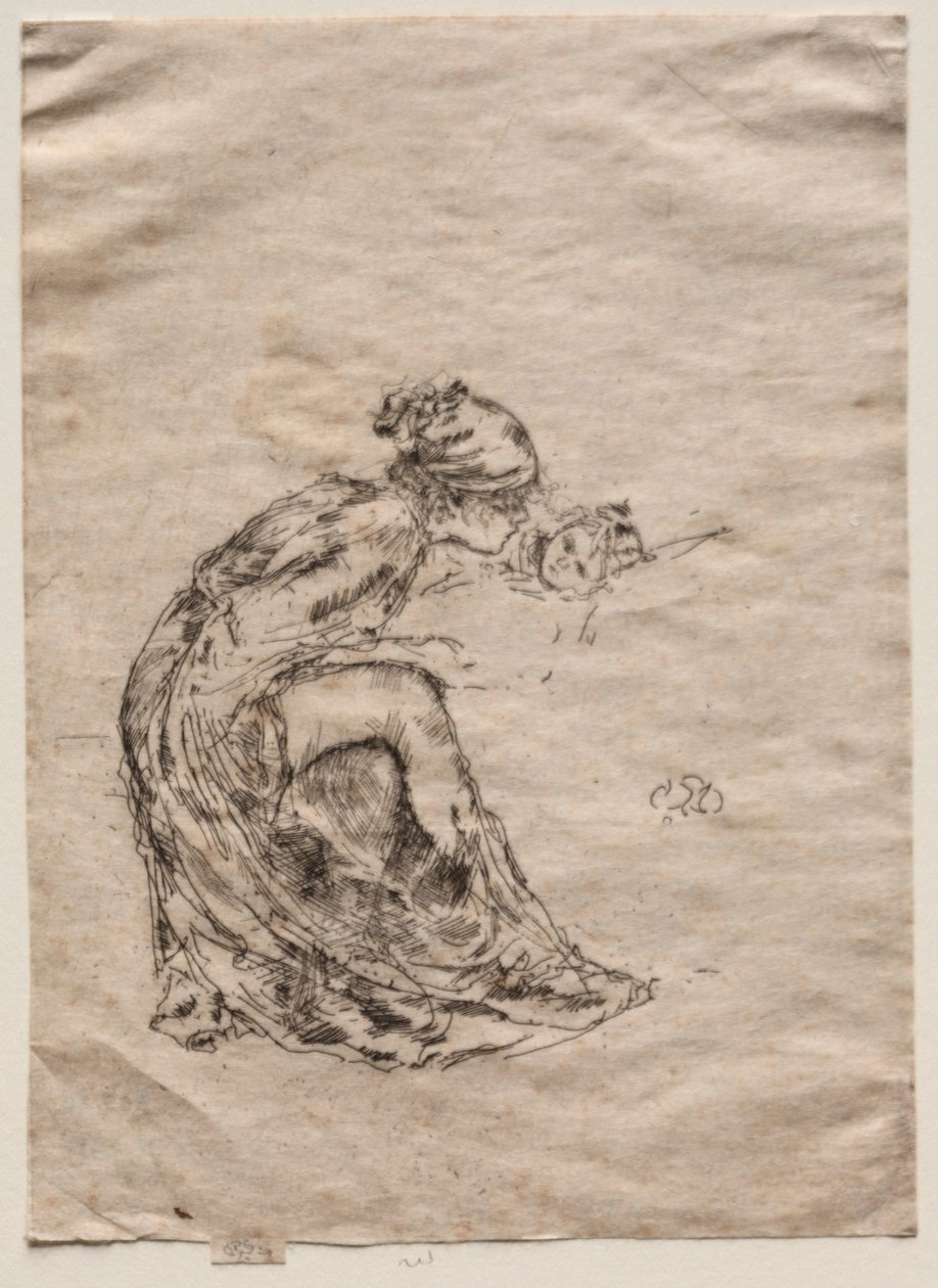 Cameo, č. 1. od James Abbott McNeill Whistler