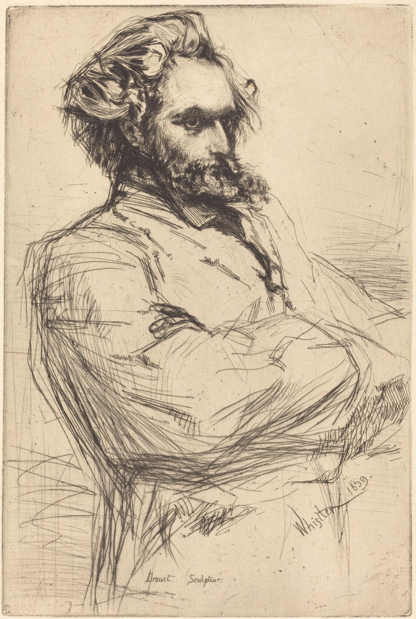 Drouet, 1859. od James Abbott McNeill Whistler