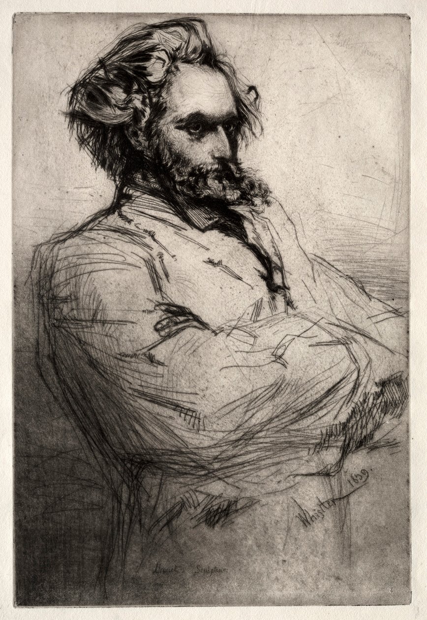 Drouet, 1859. od James Abbott McNeill Whistler