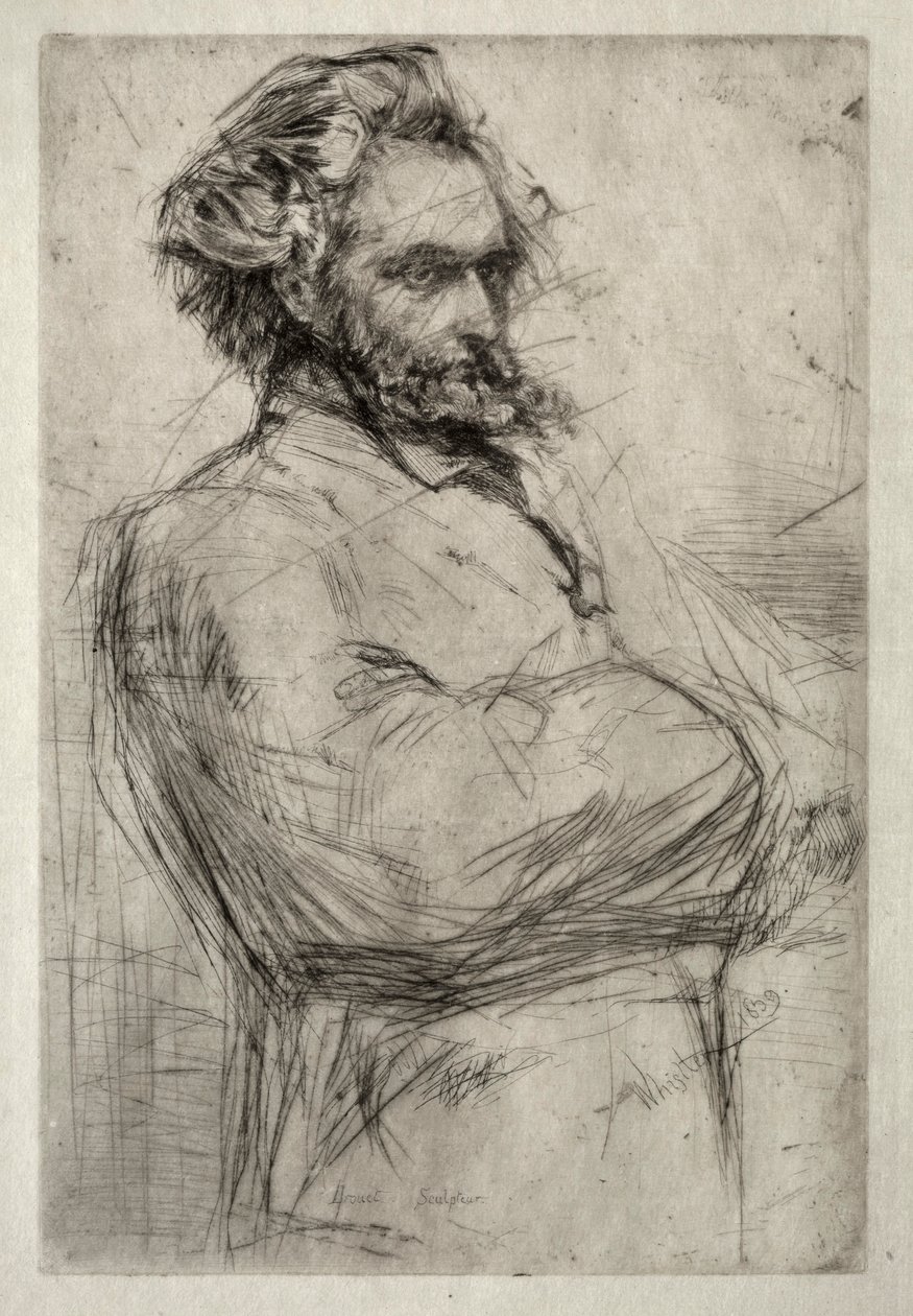Drouet, 1859. od James Abbott McNeill Whistler