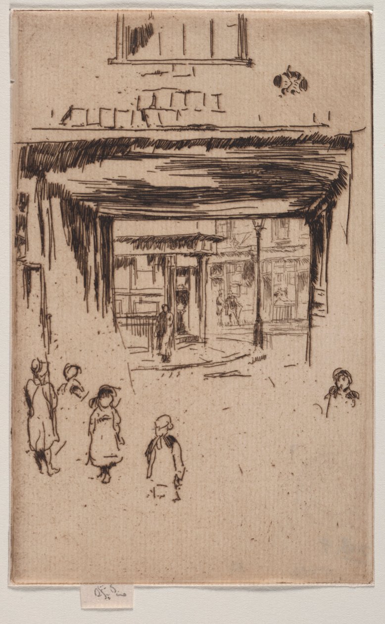 Drury Lane. od James Abbott McNeill Whistler