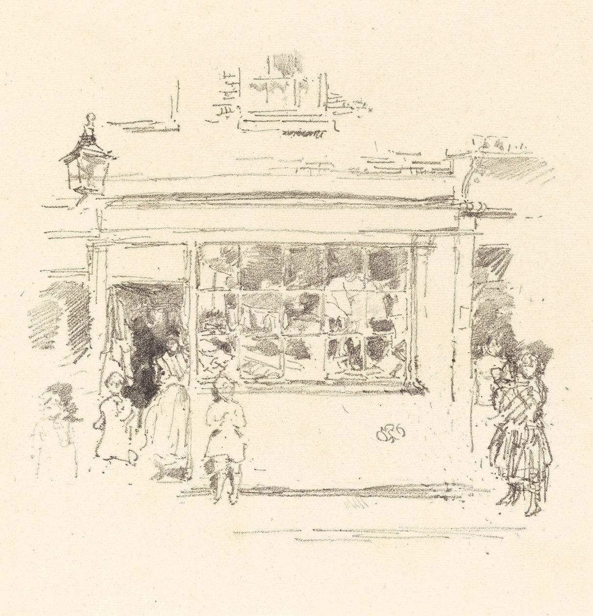 Drury Lane Rags, 1888. od James Abbott McNeill Whistler