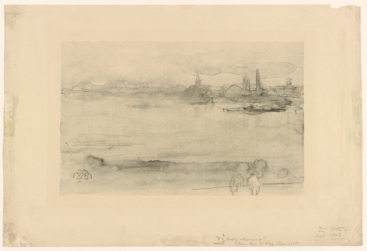 Brzy ráno, 1878. od James Abbott McNeill Whistler