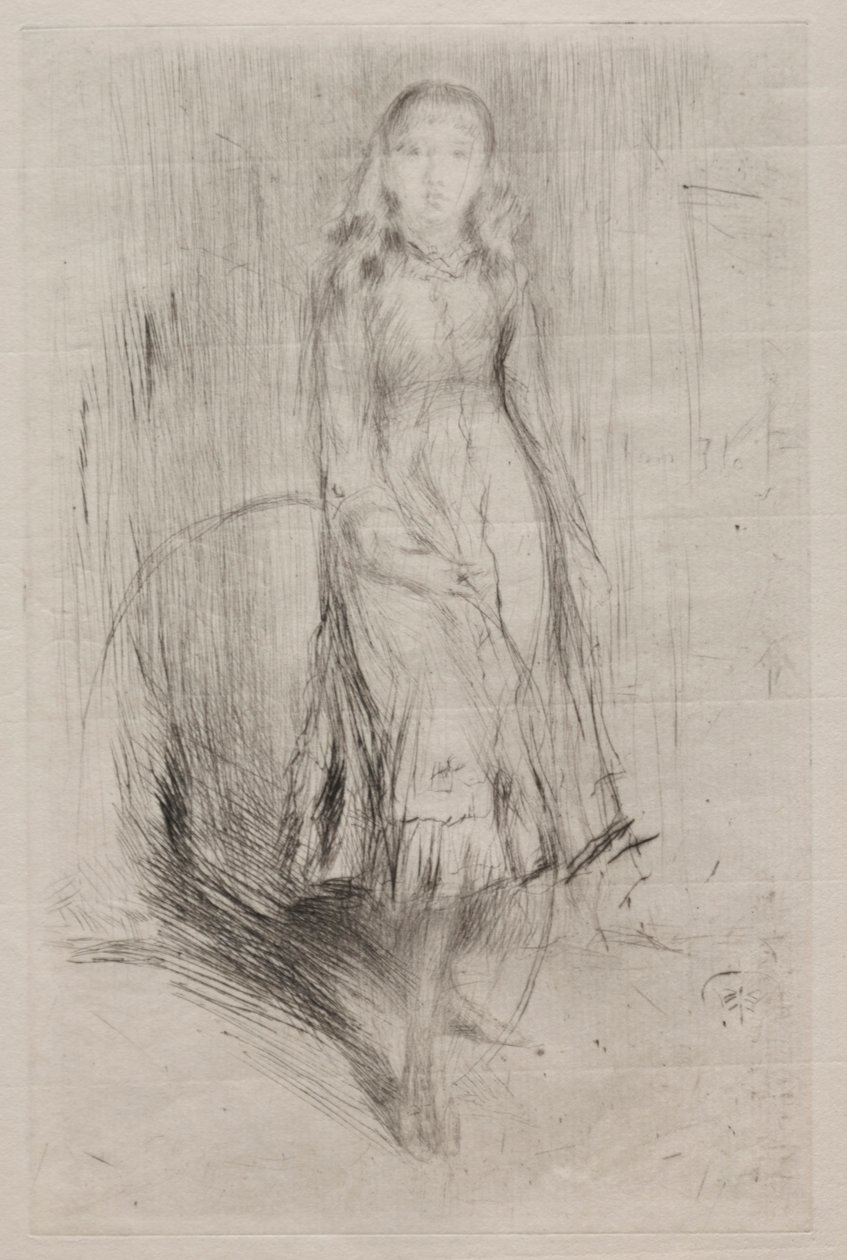 Florence Leylandová. od James Abbott McNeill Whistler