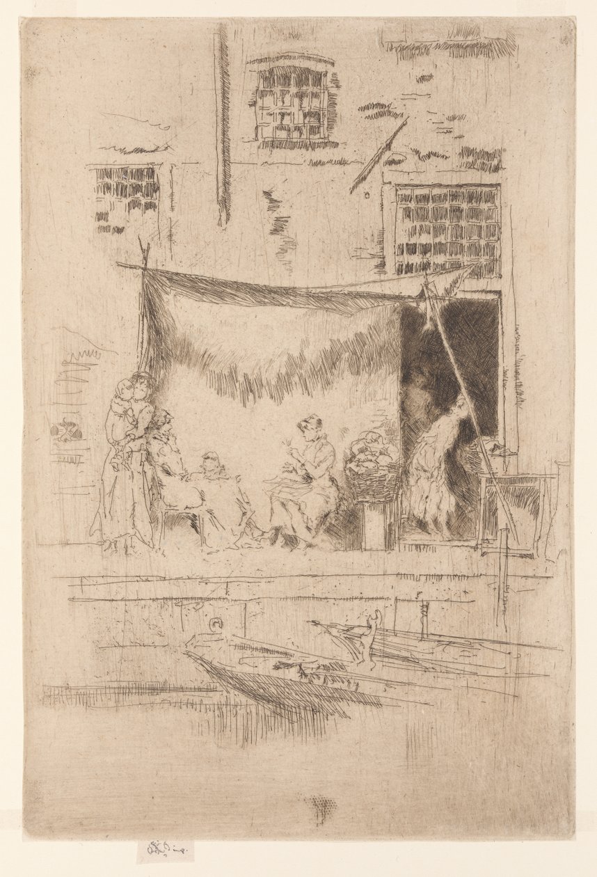 Stánek s ovocem od James Abbott McNeill Whistler