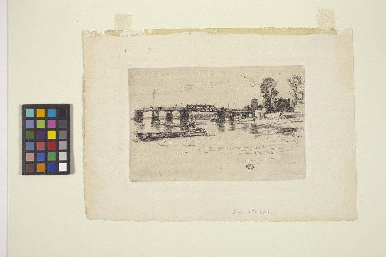 Fulham (lept) od James Abbott McNeill Whistler