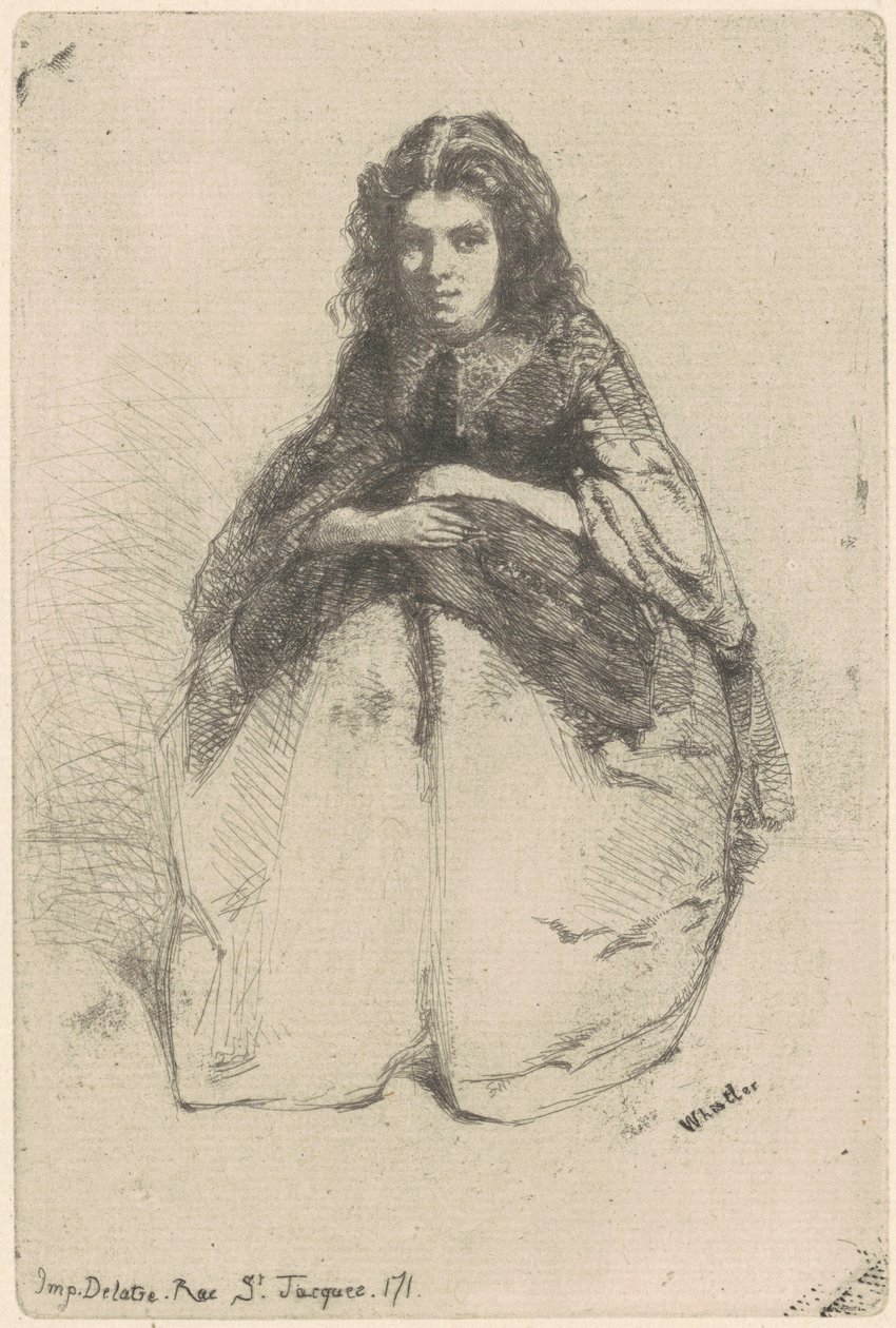 Komiks, 1858. od James Abbott McNeill Whistler