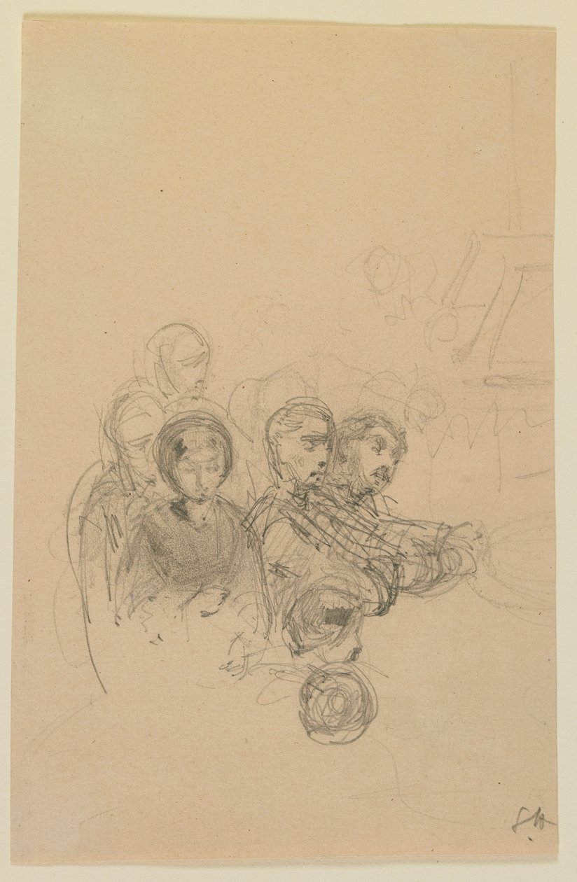 Hazardní hráči, 1858. od James Abbott McNeill Whistler