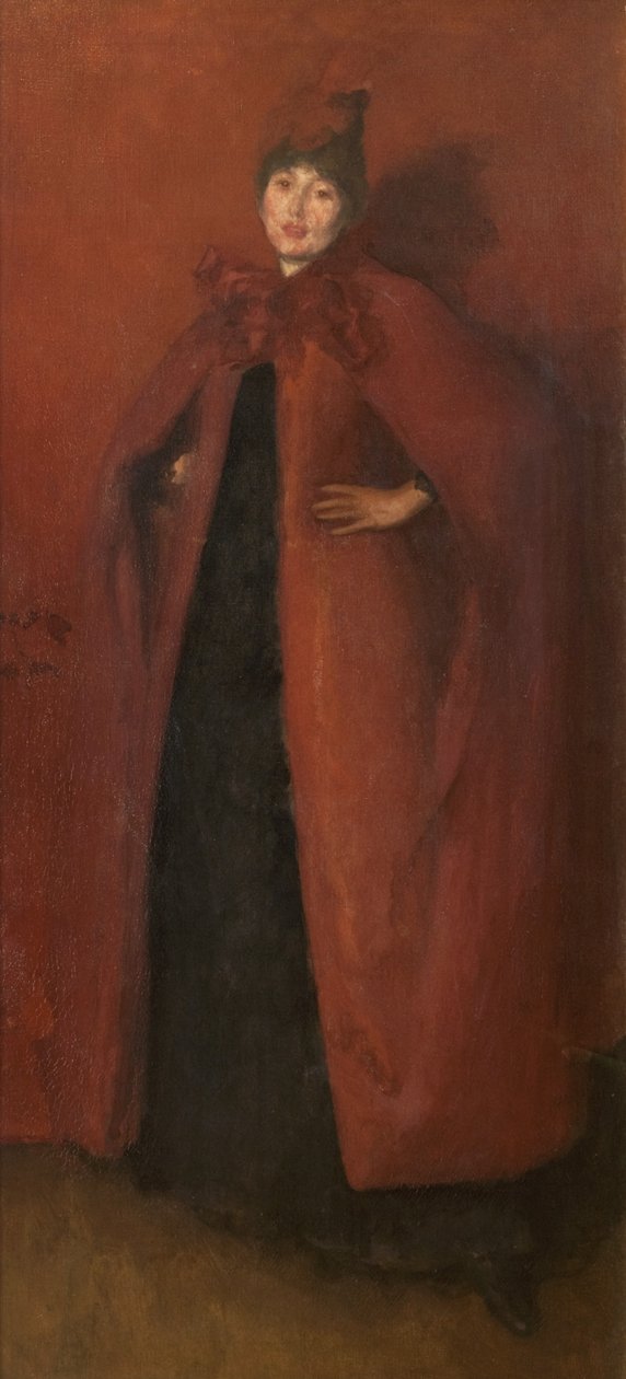 Harmony in Red: Lamplight, 1884-86 od James Abbott McNeill Whistler