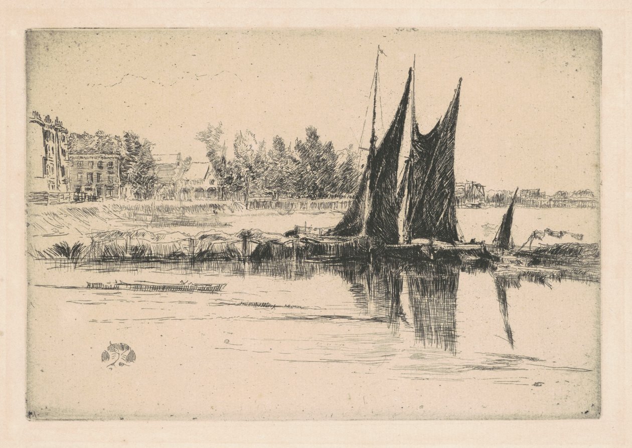 Hurlingham, 1879. od James Abbott McNeill Whistler