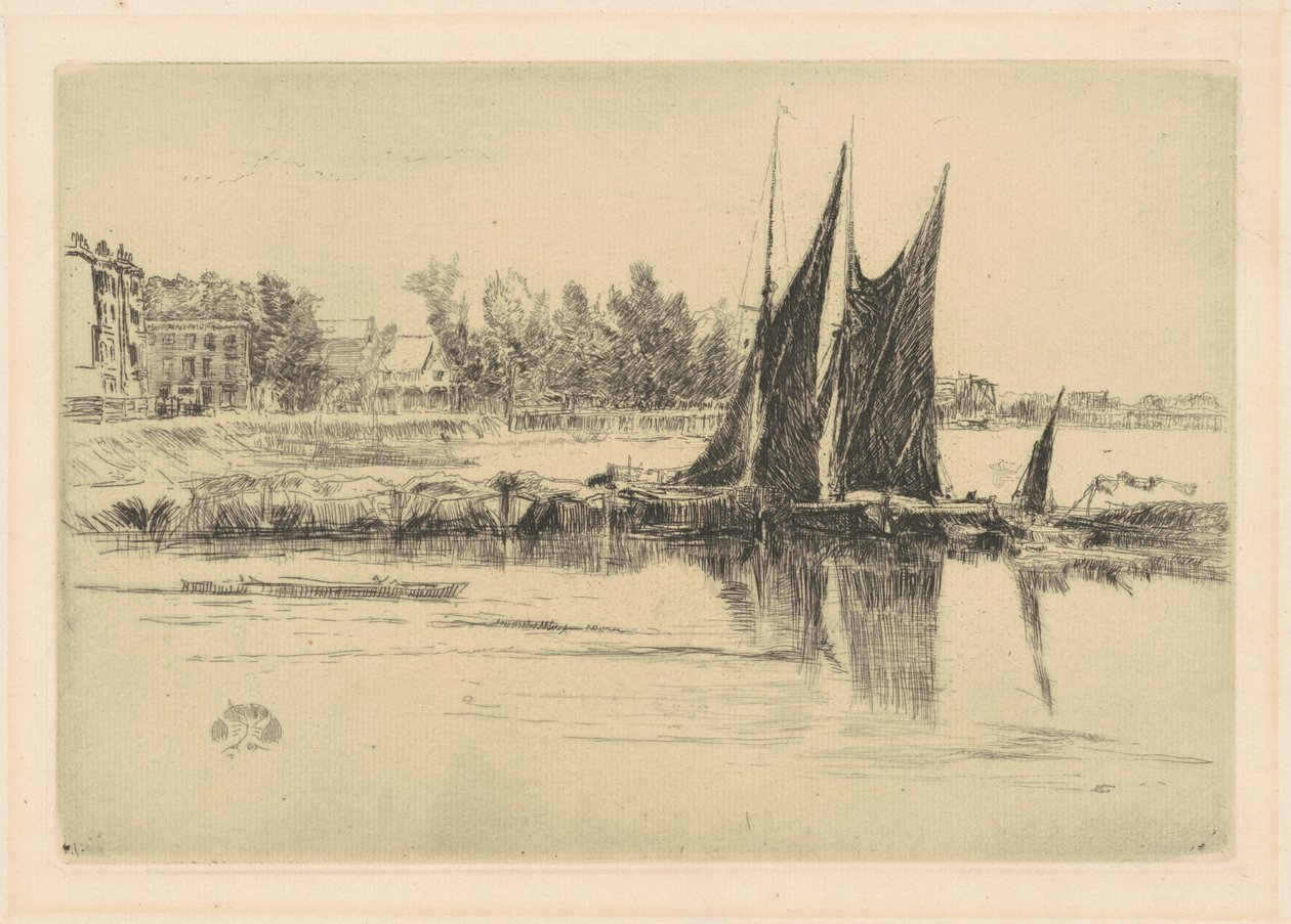 Hurlingham, 1879. od James Abbott McNeill Whistler