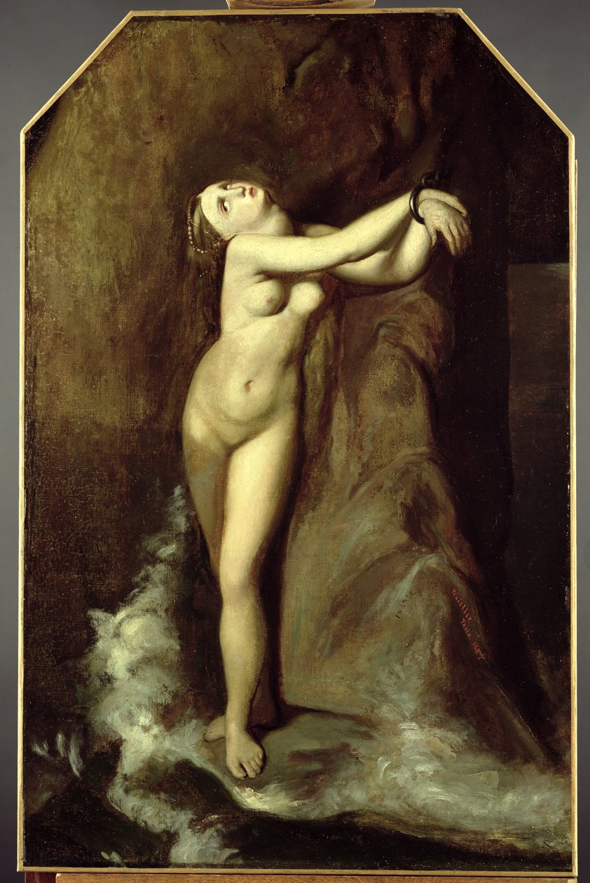 Ingres Roger Deliverant Angelique, 1857 od James Abbott McNeill Whistler