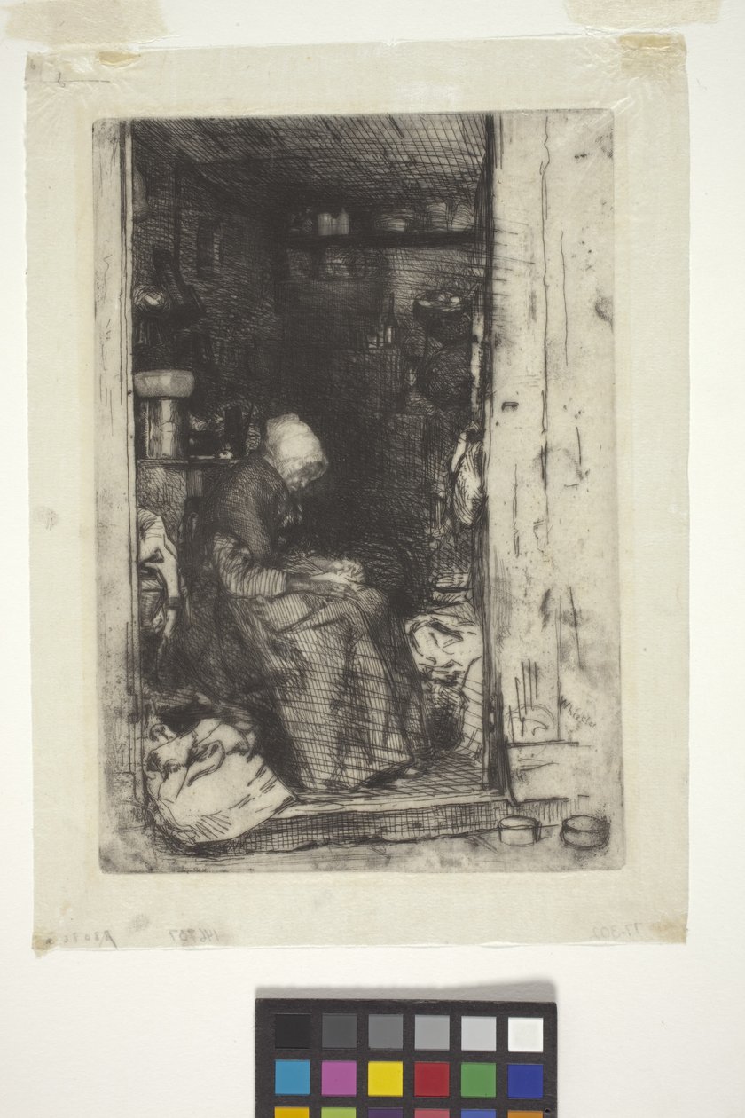 La Vielle Aux Loques (lept) od James Abbott McNeill Whistler