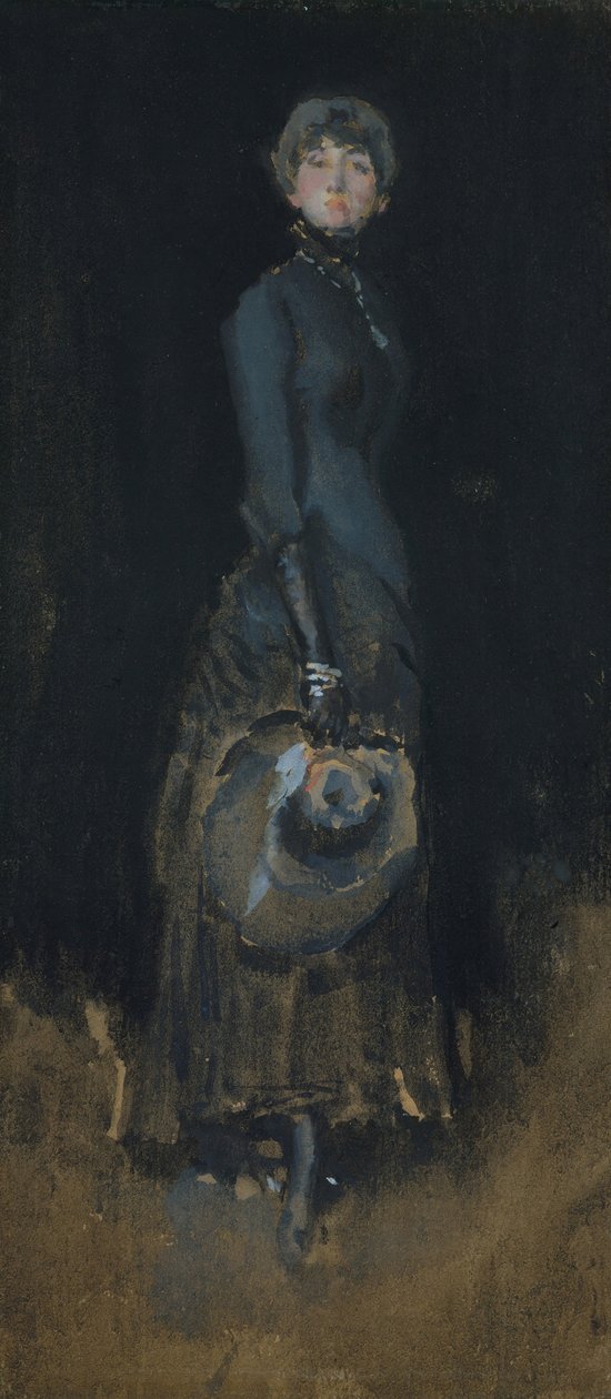 Dáma v šedé, ca. 1883. od James Abbott McNeill Whistler