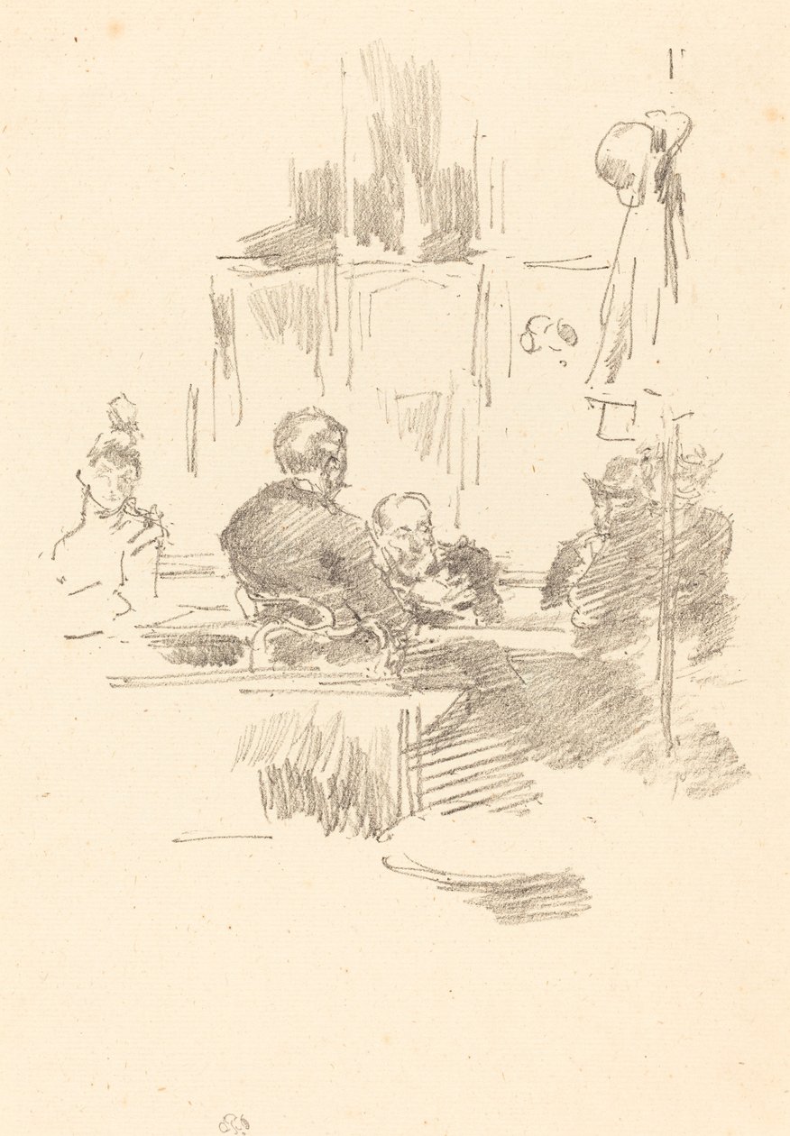 Pozdní Picquet, 1894. od James Abbott McNeill Whistler