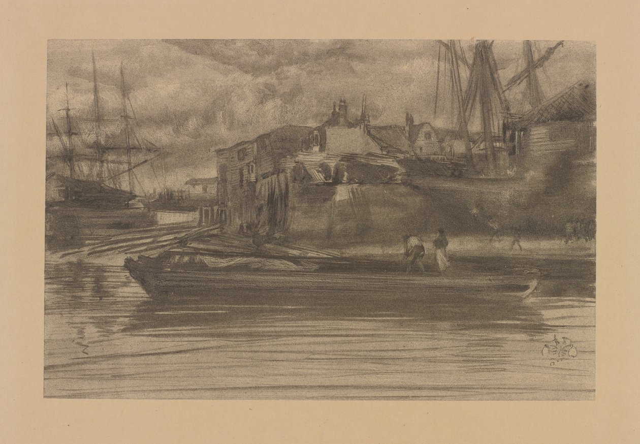 Limehouse, 1878. od James Abbott McNeill Whistler