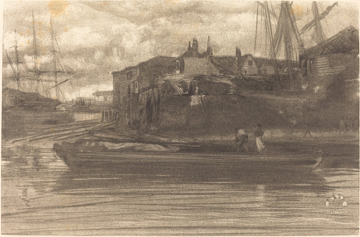 Limehouse, 1878. od James Abbott McNeill Whistler