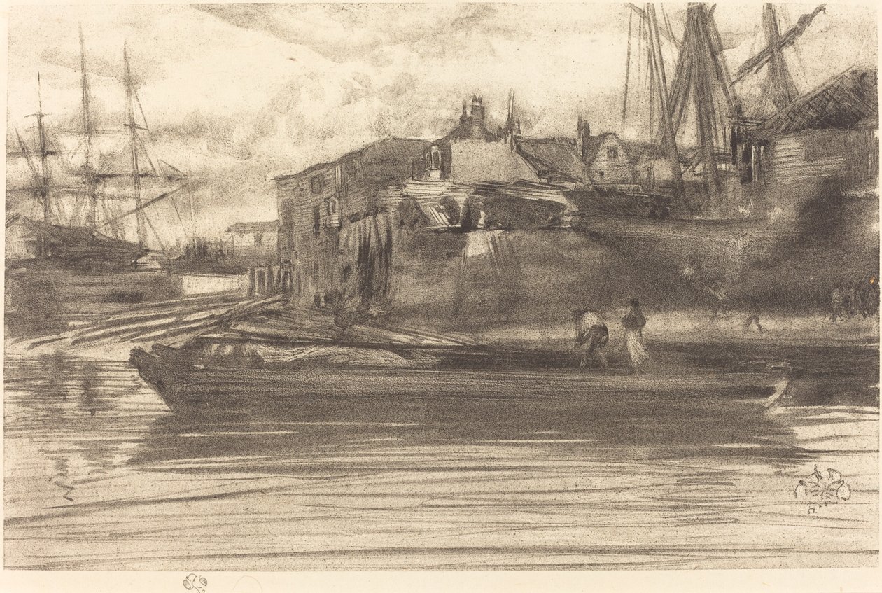 Limehouse, 1878. od James Abbott McNeill Whistler