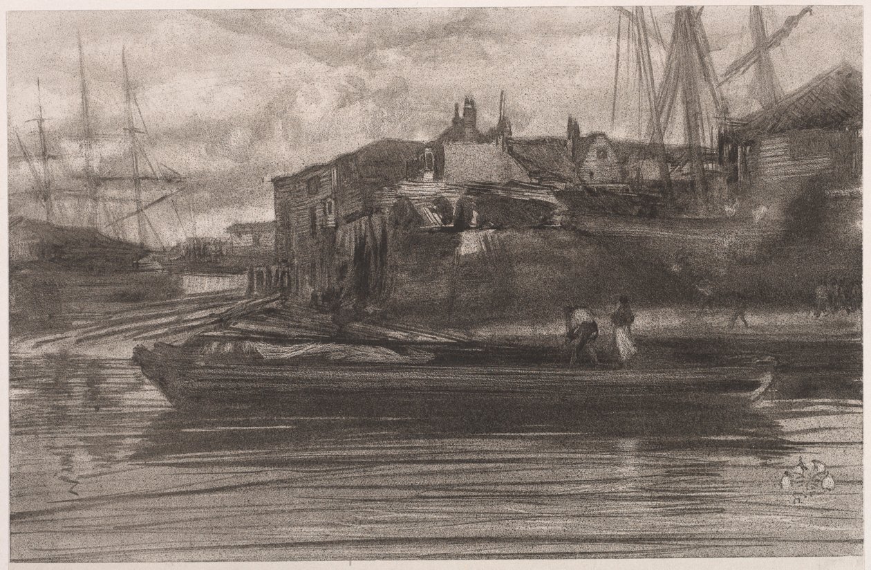 Limehouse, 1878. od James Abbott McNeill Whistler