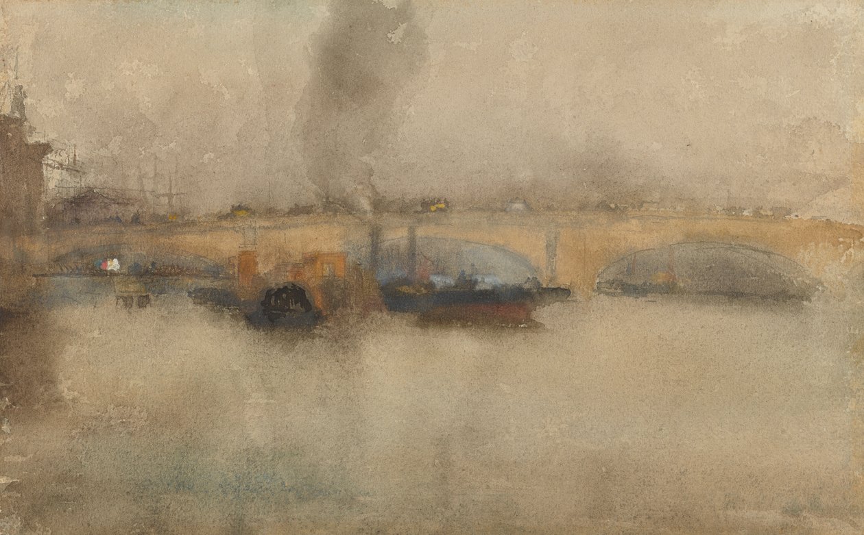 London Bridge, 1881. od James Abbott McNeill Whistler