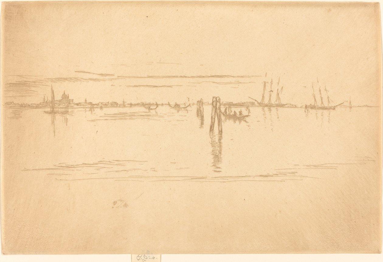 Dlouhá laguna, 1880. od James Abbott McNeill Whistler