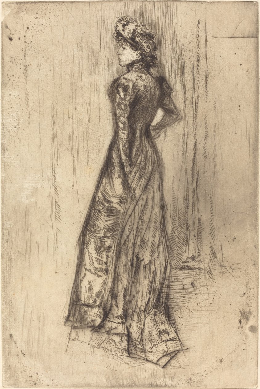 Maud, stojící, c. 1873. od James Abbott McNeill Whistler