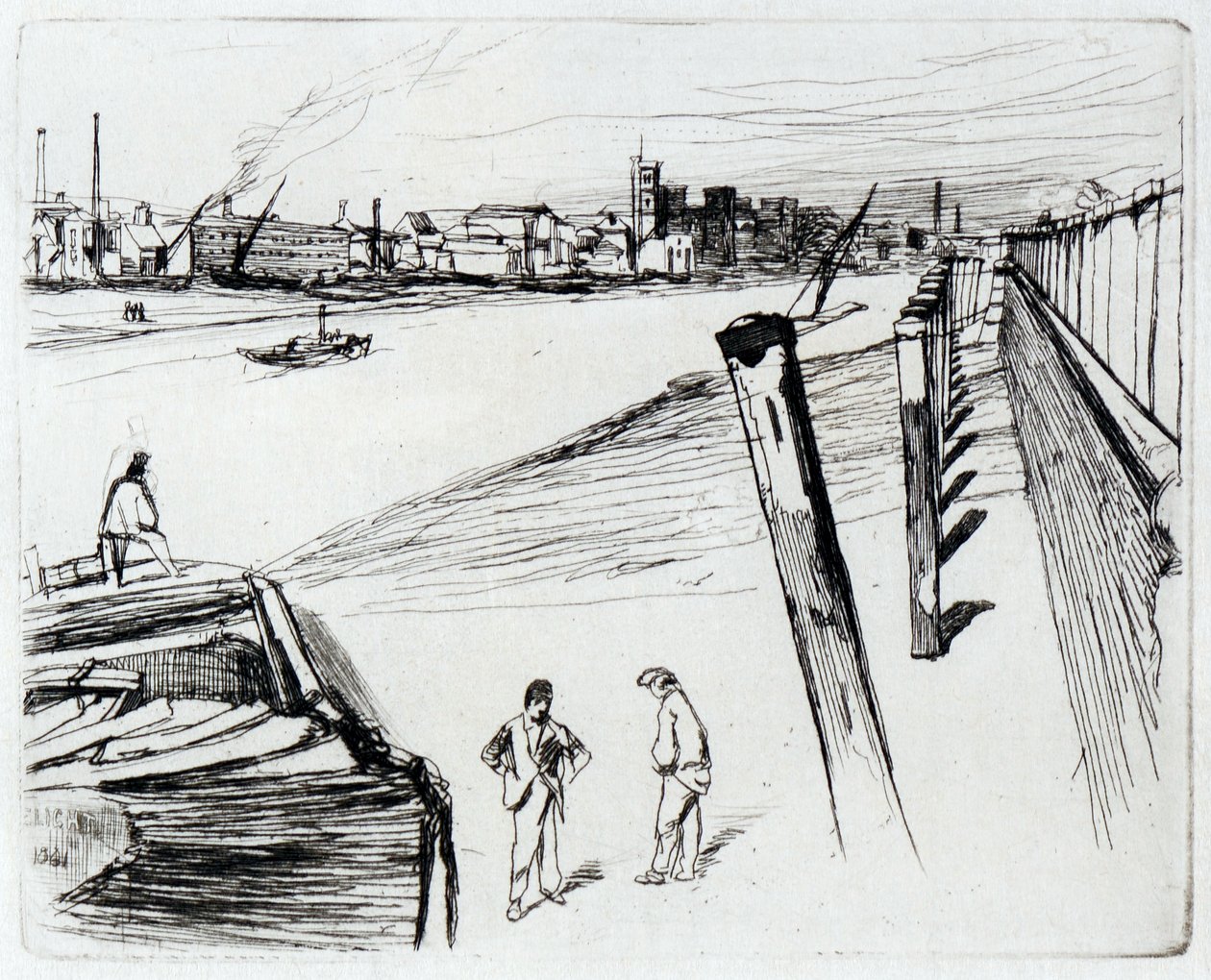 Millbank od James Abbott McNeill Whistler