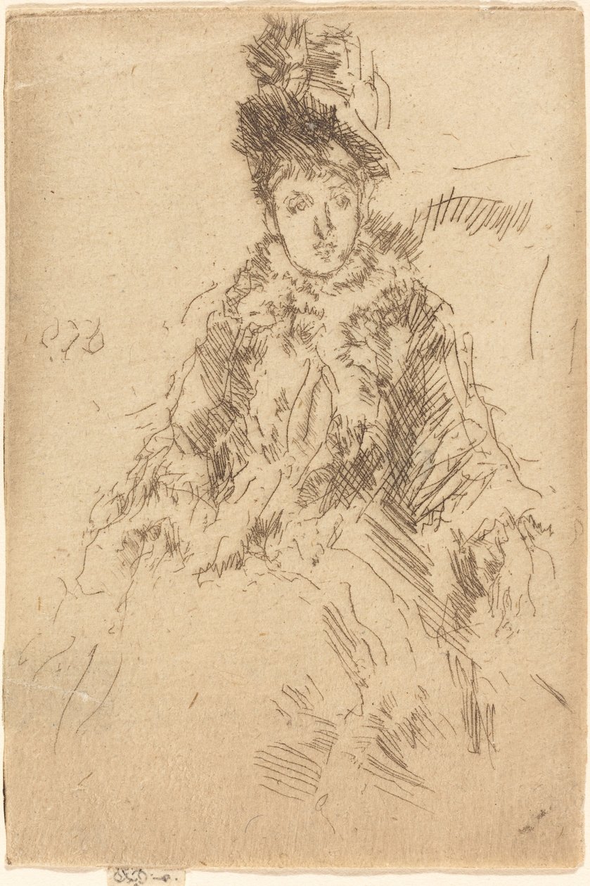 Slečna Lenoirová, c. 1887. od James Abbott McNeill Whistler