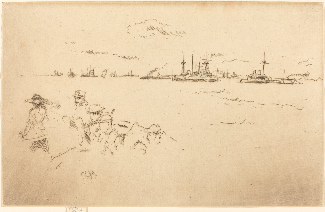 Monitory, 1887. od James Abbott McNeill Whistler