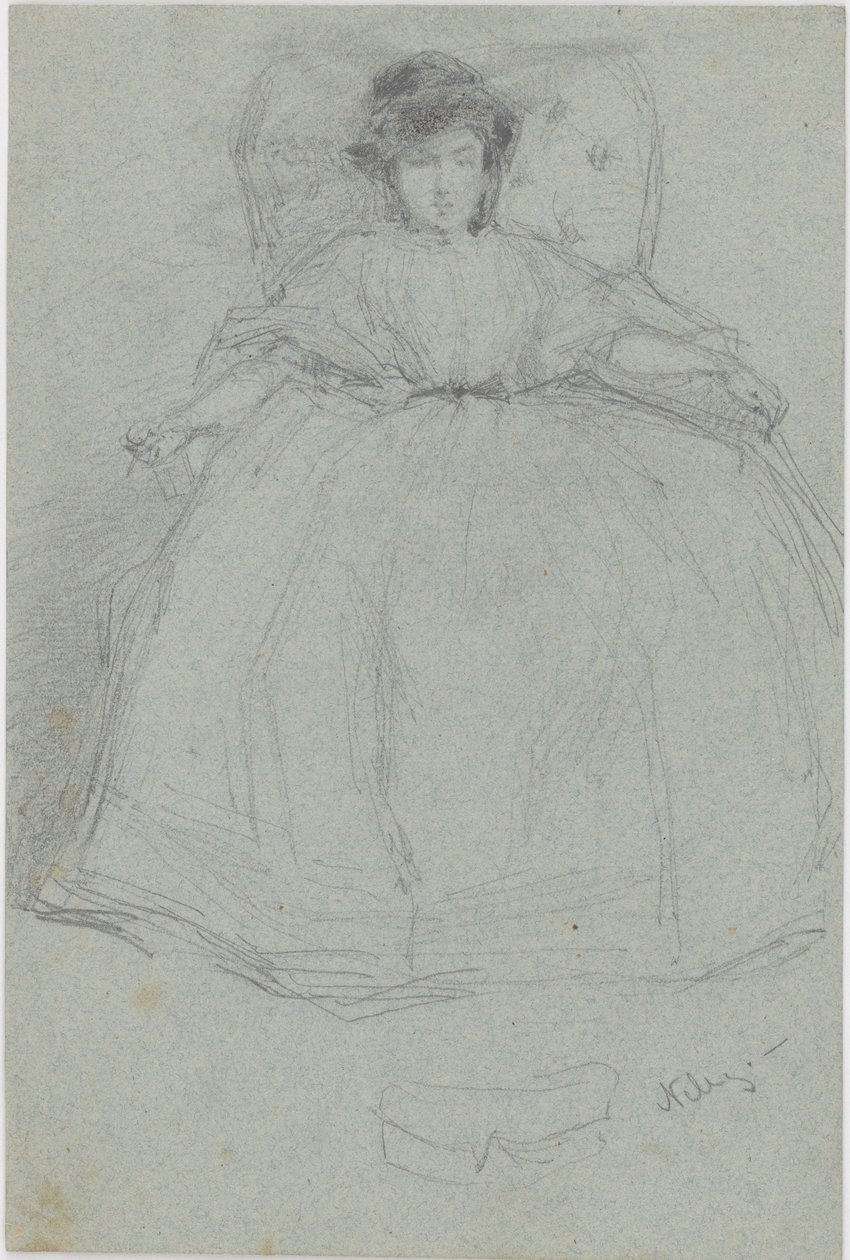 Nelly, 1867-1870. od James Abbott McNeill Whistler