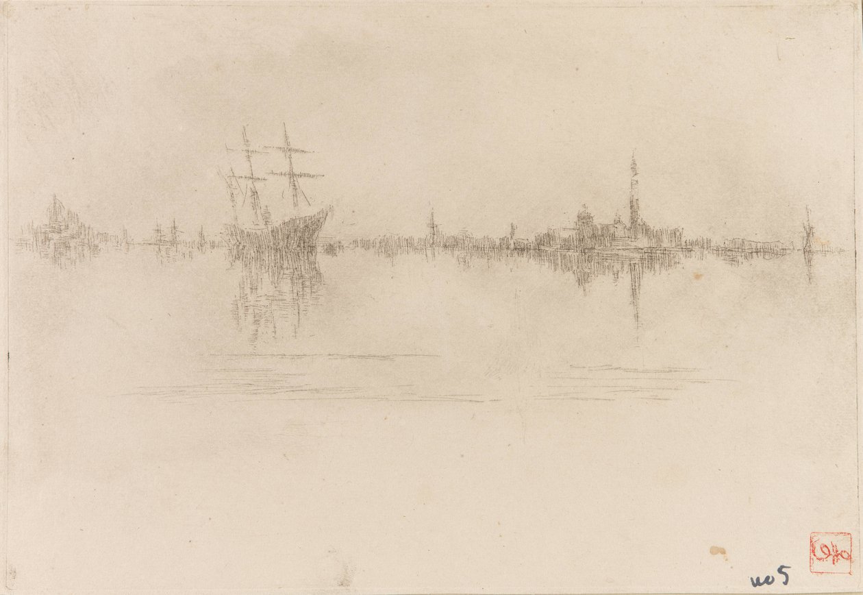 Nokturno, 1879-1880. od James Abbott McNeill Whistler