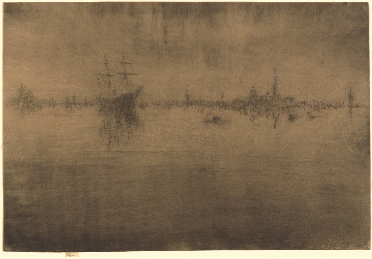 Nokturno, 18791880. od James Abbott McNeill Whistler