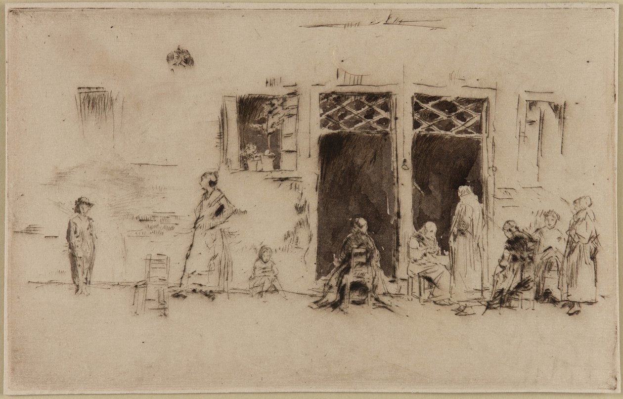 Staré ženy, 1879-1880. od James Abbott McNeill Whistler