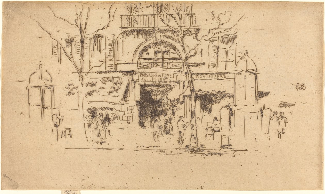 Pasáže opery. od James Abbott McNeill Whistler